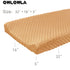 Owlowla Changing Pad Cover, Soft Minky Dots Changing Table Sheets for Baby Boy and Girl(Caramel)...