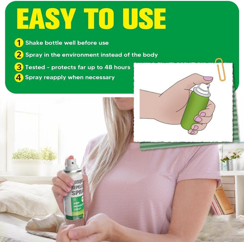 Mosquito Repellent Spray, Mosquito Control Spray for Room, Mosquito Repellent Outdoor Patio, Indoor Mosquito Spray, Yard Mosquitoes Deterrent, Kee...