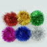 YYCRAFT 15pcs Jumbo Glitter Tinsel Pom Poms Sparkle Balls for DIY Craft,Cat Toys Christmas Decoration(2 Inch,Emerald Green)...