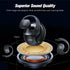 Out of Ear Open Earbuds Earless Headphones Bluetooth Outside Ear for Ows Open Owls Hanging Earphones 5.4 Bluetooth Open Ear Hanging Headset Temple...