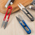 JINJIAN Thread Snips Sewing Scissors 4.9'', 6PCS Small Trimming Clippers U Shape Yarn Cutter for Embroidery Cross Stitch Sewing Craft Supplies(COL...