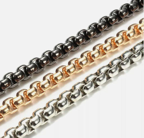 Replacement Metal Purse Chain Strap Handle Shoulder Crossbody Handbag Light Golden 15.75inch...