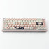 Sunzit PBT Keycaps - MOA Keycaps, Cute Keycaps for Mechanical Keyboard, 132 Keys, Dye-Sublimation Custom Keyboard Keycap Set for 61/64/68/84/87/10...