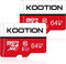 KOOTION 64GB Micro SD Card 2 Pack Micro SDXC Memory U1 Card Class 10 Micro SD Cards 64GB High Speed TF Flash Card, C10, U1, 64 GB (2 Pack)...