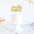 Gold Glitter Happy 32nd Birthday Cake Topper - 32 Sign Cake Topper - Cheers to 32Years Party Supplies - 32nd Birthday Party Decoration...