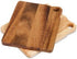 Ironwood Gourmet Montagu Sandwich Board Set, Acacia Wood, 2-Piece, 7.75 x 6 x 0.75 inches...