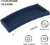 Small Silicone Bathroom Vanity Tray Rectangle Soap and Sponge Holder Kitchen Sink Organizer for Scrubber, Lotion Bottles, Perfume, Jewelry, Candle...