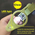 Nail Clippers with fold-Away Magnifier and LED Light, nail clipper with light,lighted nail clipper,Fingernails & Toenails Nail Clippers Care for E...