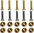 Bike Hydraulic Connecting Insert Disc Brake Hose Olive Set Bicycle 5 x BH59 + 5 x BH90 for Mountain Bike Road Bike MTB Set of 10...