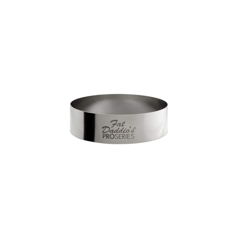 Fat Daddio's Stainless Steel Round Cake & Pastry Ring, 2.5 x 0.75 Inch...