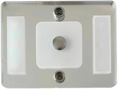 Marvix RV LED Ceiling Light 12V 24V Spotlight - Dimmable Day/Night, Blue/White Touch Switch Controlled Ceiling Spotlight - 3.93 x 2.95 inch Super ...
