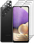 (3+3) For Samsung Galaxy A32 5G (3 Pack) Tempered Glass Screen Protector and (3 Pack) Camera Lens Protector, 9H Hardness, 2.5D, Anti Scratch, HD C...