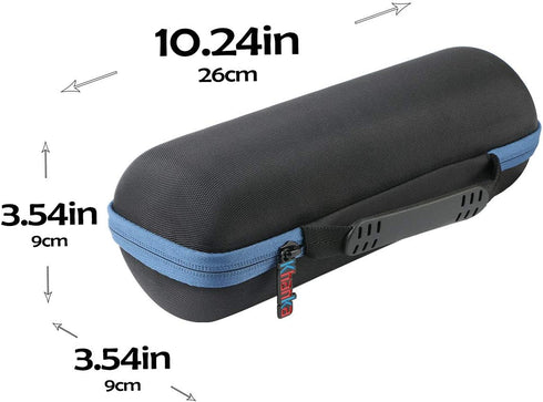 Khanka Hard Travel Case Replacement for JBL FLIP5 Flip 5 / Flip 6 Waterproof Portable Bluetooth Speaker (Blue)...