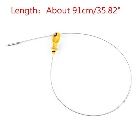 Areyourshop Duramax Diesel Engine Oil Level Dipstick 97287502 GMEMX00002 for Silverado 2500 HD/Silverado 3500/Suburban 2500 2001-05, for GMC Sierr...