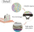 FuninCrea Coin Purse 2 Pieces, Nylon Coin Purses for Women and Girls, Colorful and Double Sided Sequin Coin Wallet, Mini Purse with Kiss Lock for ...