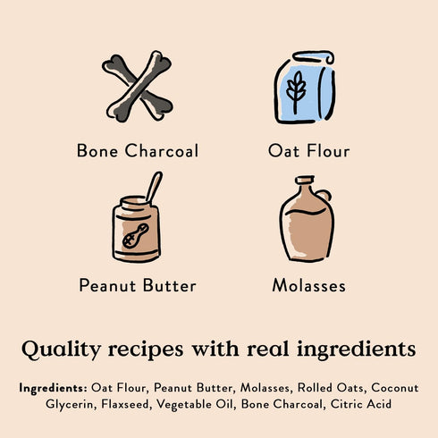 Bocce's Bakery Lumps of Coal Recipe Treats for Dogs, Wheat-Free Everyday Dog Treats, Made with Real Ingredients, Baked in The USA, All-Natural Sof...