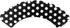 AllyDrew Standard Size Polka Dots Cupcake Wrappers (Set of 20), Black...
