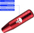 1 PC Gear Stick Shifter Knobs, Skull Design Aluminum Alloy Weighted Gear Lever Metal Stick Shifter Handle Fit for Most Automatic Manual Vehicle (R...