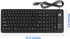 sungwoo Foldable Silicone Keyboard USB Wired Waterproof Rollup Keyboard for PC Notebook Laptop (All Black)...
