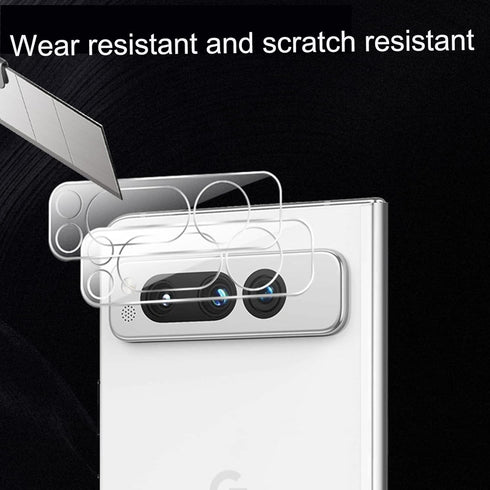 LUVI Compatible with Google Pixel Fold Camera Lens Protector Clear Tempered Glass Scratch Resistant Camera Screen Ultrathin Protection Cover 2 PCS...