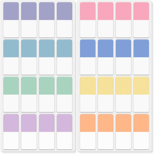 Mr. Pen- Sticky Index Tabs, 480 Pcs, Pastel Sticky Tabs for Notebooks, Page Markers, Page Tabs for Binders, Page Tabs Sticky Tabs for Books, Noteb...