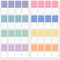 Mr. Pen- Sticky Index Tabs, 480 Pcs, Pastel Sticky Tabs for Notebooks, Page Markers, Page Tabs for Binders, Page Tabs Sticky Tabs for Books, Noteb...