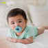 Itzy Ritzy Silicone Pacifiers for Newborn - Itzy Soother Pacifiers Feature Collapsible Handle & Two Air Holes for Added Safety; For Ages Newborn a...