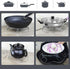 Stainless Steel Cooling Pot Rack Hot Pot Holder Steamer Rack Trivet Insulation Wok Rack Countertop Protector, 10" and 9? Reversible Size, M...