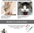 4Pcs Cat Pill Shooter Plunger Popper for Small Pet Cat Dog Soft Tip Tablet Syringe Pusher Pill Gun Dispenser Pet Medicine Feeder Piller Popper Med...