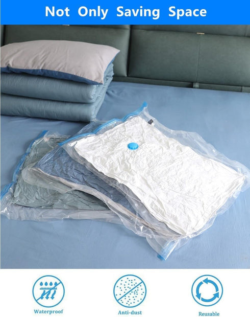 Vacuum Storage Bags Space Saver Bags Vacuum Seal Bags Compression Bags Large...