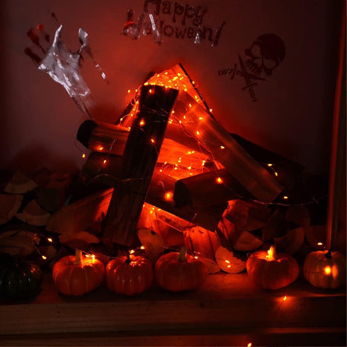 USB Fairy Lights 33 Ft 100 LED String Lights with ON/Off Switch, Waterproof Copper Wire Lights for Bedroom Wall Ceiling Wreath Crafts Christmas Ha...