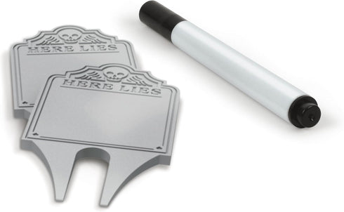 GRAVE MARKERS, Reusable Food Signs, Set of 12...