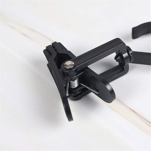 10 PCS Super Strong Plastic Swivel Hanging Hooks Home Swivel Laundry Clips Curtain Clips Clothes Pins Beach Towel Clips, 4.3inch, Black...