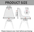 HAOYONG Waterproof Shell Chair Covers,Jacquard Dining Room Chair Slipcover Set of 2 Mid Century Modern Dining Chair Covers Stretchable Slipcovers ...