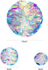 Hanging Decorations Iridescent Honeycomb Ball Foil Ceiling Hanging Flowers for Bridal Shower Wedding Birthday Frozen Theme Party Fairy Princess Ra...