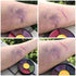 Mysense 6 Color Bruise Wheel Special Effects SFX Zombie Makeup Kit Halloween Professional Non Toxic Face Body Paint Oil Sfx Makeup Set with Sponge...
