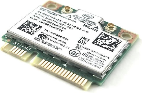 Intel Dual Band Wireless-AC 7260 2x2 Network plus Bluetooth adapter (7260.HMWWB.R)......