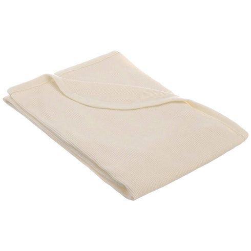TL Care 100% Cotton Thermal Waffle Swaddle Blanket, Soft, Breathable & Stretchy, Cream, 30" x 40" for Boys and Girls, Perfect for Swaddling, Trave...