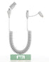USB C Cable Apple Charger 4 in 1 - PD 60W/27W USB C Fast Charging & Data Sync Multi Charger Cord, 6FT Coiled Lightning Cable to USB for iPhone/Pad...