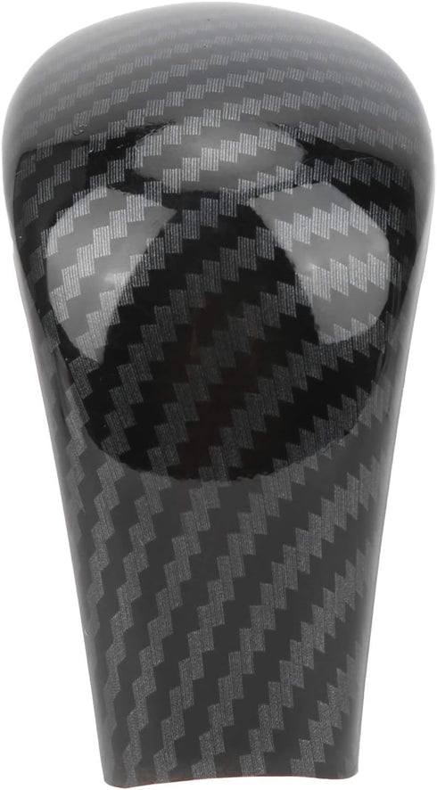 Carbon Fiber Style Interior Gear Shift Knob,Carbon Fiber Style Gear Shift Knob Cover Fit for Nissan Navara Frontier NP300 2015?2019...