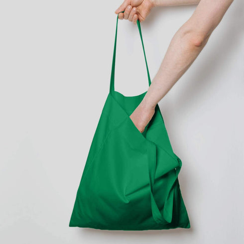 NPBAG 5 Pack 15'' X 16'' Green Cotton Tote Bags, Lightweight Blank Bulk Cloth bags with 1pc of PTFE Teflon Sheet...