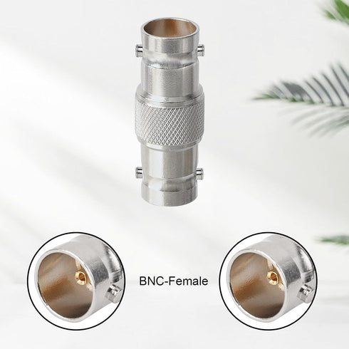 XRDS -RF SDI Connector 4PCS 75 Ohm BNC Adapter BNC Female to Female Barrel Connector for HD-SDI/3G-SDI/4K/8K SDI Video Camera Cable...
