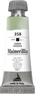 MaimeriBlu 12ml Single-Pigment Watercolor Paint - Sap Green PG17 Professional Watercolor Paint - Lightfast and Transparent Watercolor Paint Tube f...