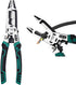 10-in-1 Wire Stripper Tool,Wire Strippers,Cable Cutters,CR-V Multifunctional Plier with Wire Stripper Crimper Side Cutter, Shearing,Screw Gripping...