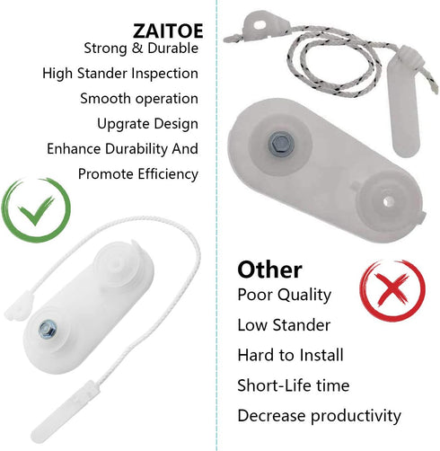 ZAITOE 8194001 Dishwasher Door Balance Link Kit Replacement Compatible with Whirlpool, Replaces Part W10158291,1059756, 8194001VP,AP3775412