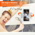 Waterproof Shower Phone Holder | Shower Phone Holder with 360°Rotation | Upgraded Adjustable Wall Mounted Phone Holder Phone Stand Waterproof Case...