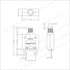 98-40A Thermal Circuit Breaker Overload Protector, 40Amp Push Button Manual Reset Circuit Breaker 32V DC 125/250VAC 50/60Hz with Quick Connect Ter...