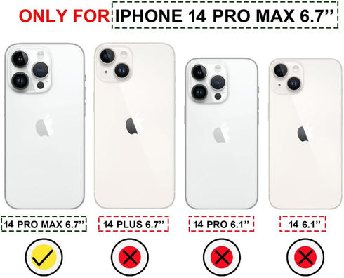 Compatible with iPhone 14 Promax Case Cute with Card Holder Slim Phone 14 Pro Max Wallet Cases for Women/Colorful Doodle Paws Dog Craws Footprints...