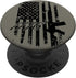 Distressed American Gun Rights USA Flag 2nd Amendment AR-15 PopSockets Standard PopGrip...