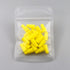 Yellow Presta Valve Stem Caps for Bike Plastic Tire Valve Caps Air Dust Stem Covers-Used on Presta/French Valves for Bicycle, MTB Mountain, Road B...